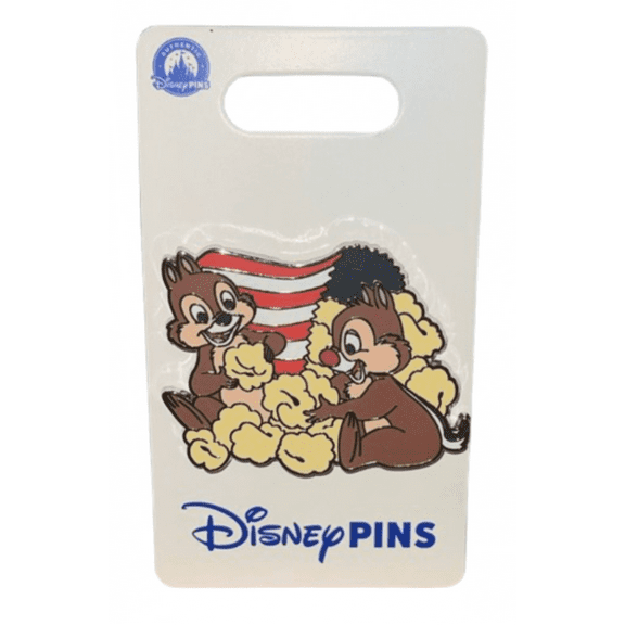 Disney Parks Chip n Dale Popcorn Pin New with Card