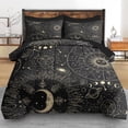 thumbnail image 3 of Set de edredón Pamnest, tamaño completo, Sun Moon Astrology, 7 unidades, 3 of 7