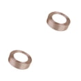 thumbnail image 1 of Wosthever Cinta para envolver regalos, suministro de ropa, accesorios para manualidades DIY, ancho de costura para festivales, cintas de poliéster, caqui 67 2piezas Wosthever CBP274021, 1 of 6