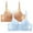 Khaki, variant on WREESH 2 Pack Lace Bralettes for Women Soft Padded Push Up Bra Wireless Plunge Bra Adjustable Strap Comfortable Everyday Bras Beige