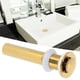 thumbnail image 3 of Desagüe del Fregadero Dorado sin Desbordamiento Grifo de Baño Antiobstrucción Tapón de Drenaje para Lavabo Escurridor Emergente Desagüe del Fregadero del Baño para ANGGREK Otros, 3 of 8