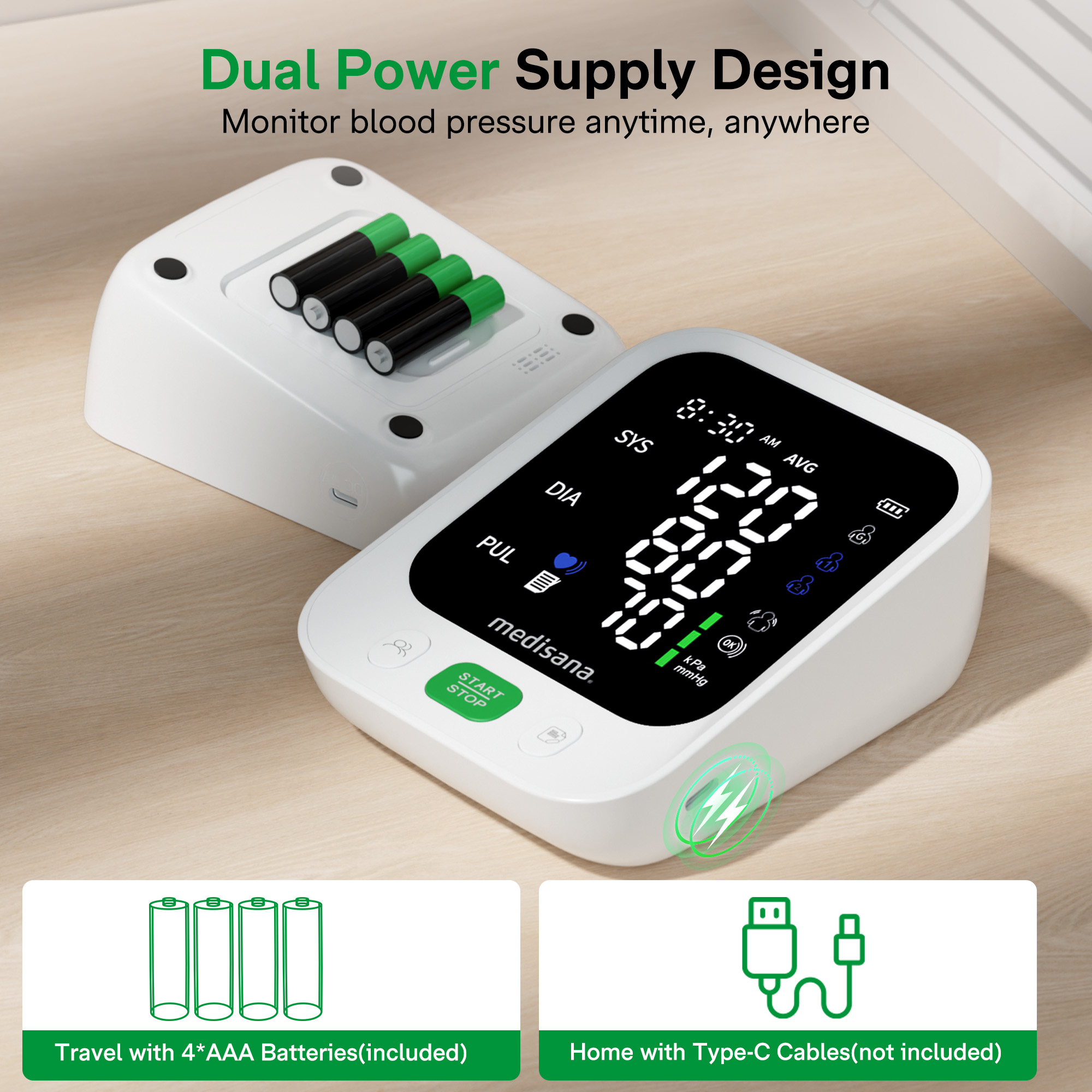 Medisana Upper Arm Blood Pressure Monitor with Dual User Memory photo 4