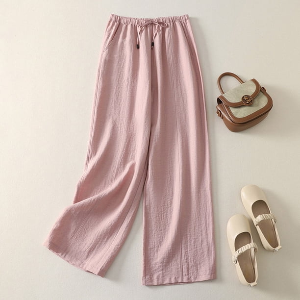 WILLBEST Pantalones Casuales Para Mujer, Pantalones Acampanados Transparentes, Pierna Ancha, Malla, Playa, Cintura Alta Elástica, Pantalones Largos, Traje de Baño Con Volantes, Traje de Fiesta