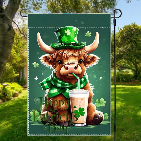Cheapark St. Patrick's Day Garden Flag