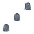 thumbnail image 1 of Transemion Femmes Âgées Tricot Pull Exécution Exquise Cadeaux Réfléchis Chaud M Gris 3Set, 1 of 6