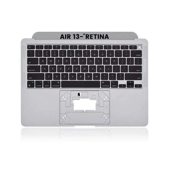 Étui de Remplacement avec Clavier Compatible pour MacBook Air 13 Pouces Retina (A2337/20)(Utilisé: Grade A)(Gris Cosmique)