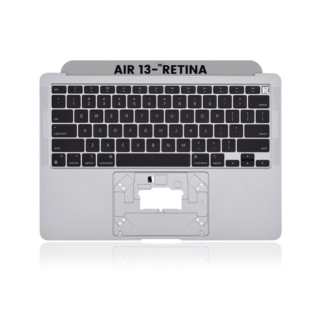 Replacement Top Case W/Keyboard Compatible For MacBook Air 13" Retina (A2337/20)(Used: Grade A)(Space Gray)