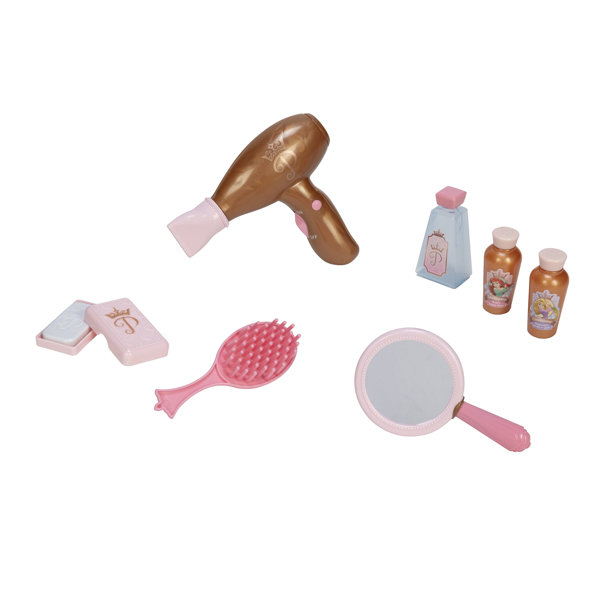 Disney Princess Style Collection Ultimate Spa Set, with 20 Accessories, Walmart Exclusive, Ages 3+