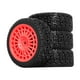 thumbnail image 5 of 4x Ruedas RC Neumáticos Modificación Profesional 12mm Hexágono Fácil Instalación Resistente Rojo, 5 of 9