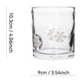 thumbnail image 3 of Christmas Glass Cups, Embossed Clear Drinking Glasses for Holiday Coffee and Cocktails, Festive Drinkware for Christmas Table Decor, Christmas Barware for Home Kitchen and Hosting, 3 of 3