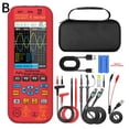 thumbnail image 1 of Portable 3-in-1 Handheld Oscilloscope Digital Multimeter, 2-Channel 50MHz Bandwidth, 250MSa/s Sampling Rate, 128Kbyte Record Length for Electronic Repair & Diagnostics, 8.5in, 1 of 8