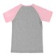 thumbnail image 2 of Playera Para Niña Justice Manga Corta Gris Talla 12, 2 of 3