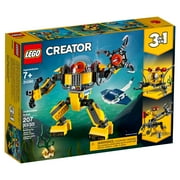 LEGO Creator Underwater Robot and Submarine Toy Building Kit 31090