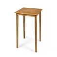 thumbnail image 6 of GDF Studio Omaha Outdoor Acacia Wood Square Bar Table, Teak, 6 of 8