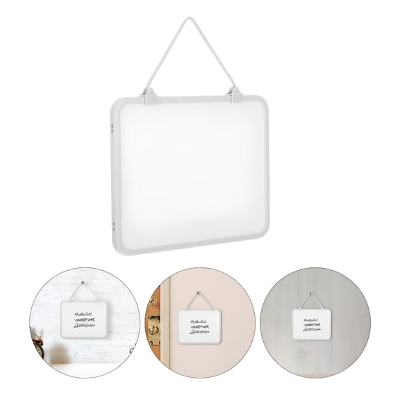 CCOCC Dry Erase Board Small Dry Erase White Board Dry Erase Lapboard Mini Hanging Whiteboard