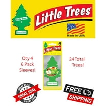 Little Trees 60316 Green Apple Hanging Air Freshener for Car & Home 24 Pack!