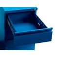 thumbnail image 5 of Hirsh 20" Deep Mobile Pedestal File Cabinet 3 Drawer Box-Box-File, Letter Width, Blue, 5 of 8