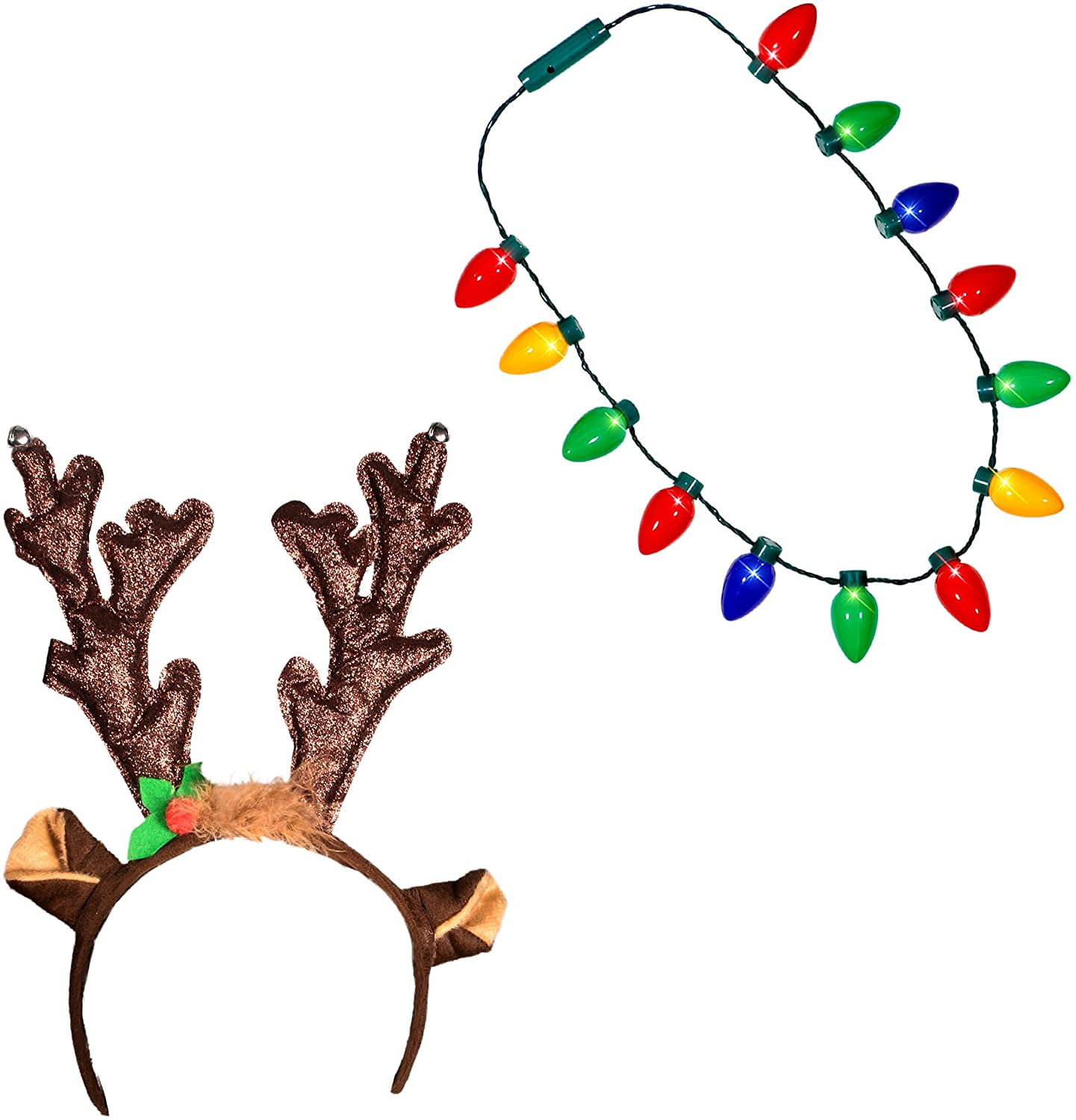 tacky christmas necklace