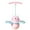 A, variant on CSChome Height Exercise Equipment Toddler Bungee Jumper Toy with Non-slip Handle Cartoon Design Indoor Outdoor Bouncing Ball Balance Training Equipment for Kids