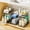 Grey, variant on 2-Tier Under Sink Organizers and Storage, Multi-Purpose Stackable Bathroom Cabinet organizers, Pull Out Kitchen Pantry Organization and Storage with Dividers