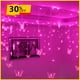 thumbnail image 2 of 3.6M Christmas Butterfly LED Lights For Home Hanging Garland Curtain Christmas Decorations Ramadan Ornament Gift New Year Decor, 2 of 5