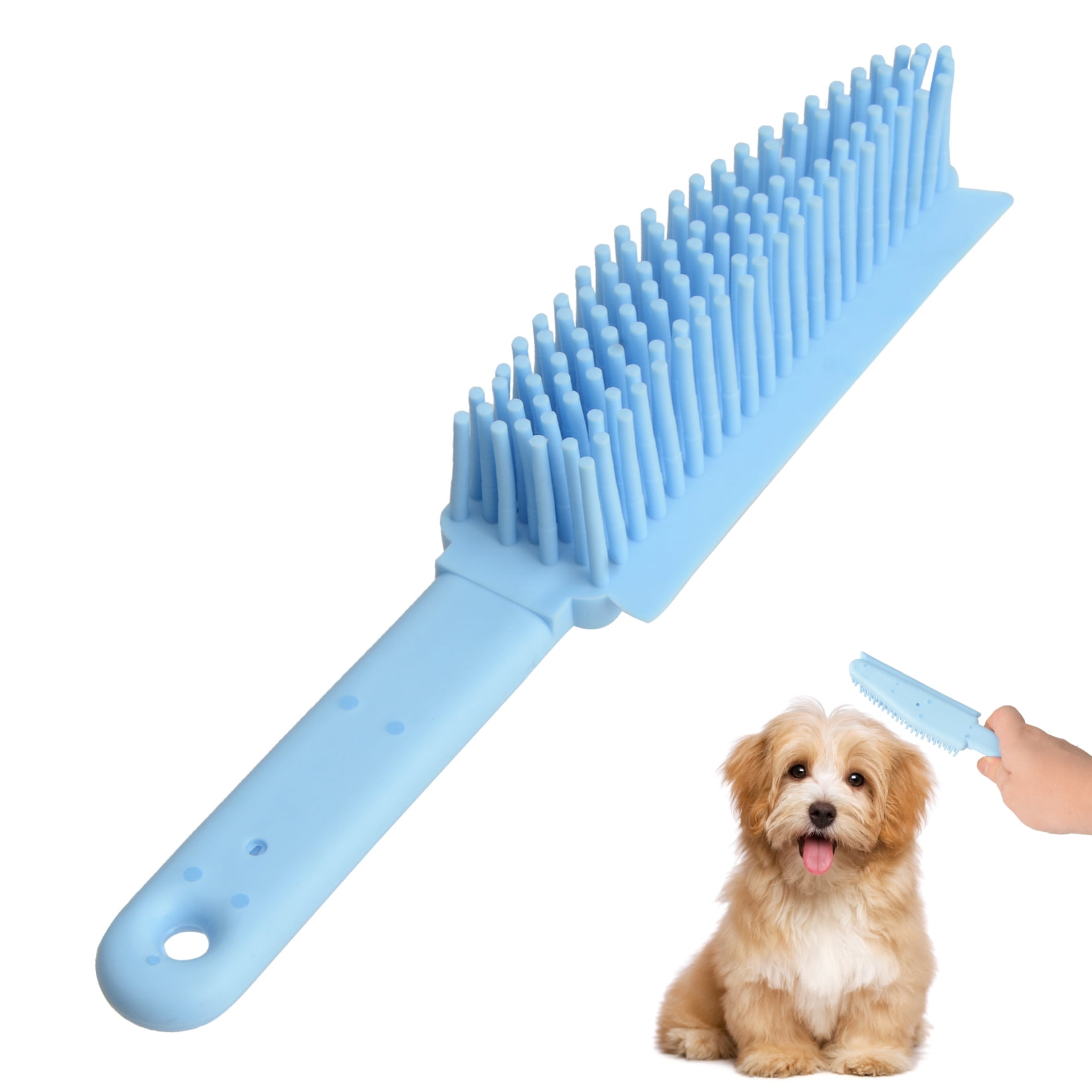 Penck Pet silicone brush pet brush bathing brush dog cat rabbit rubber