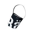 thumbnail image 1 of Bolso de mujer ligero tipo hobo, moderno, de piel sintética, tipo cartera, tipo sobre. Negro, 1 of 9