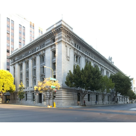 Print: Exterior, U.S. Custom House, San Francisco, California, 2010
