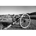 thumbnail image 2 of Tennessee Picture Archive 32x23 Black Ornate Wood Framed with Double Matting Museum Art Print Titled - Cannons at Shiloh National Military Park Tennessee, 2 of 4