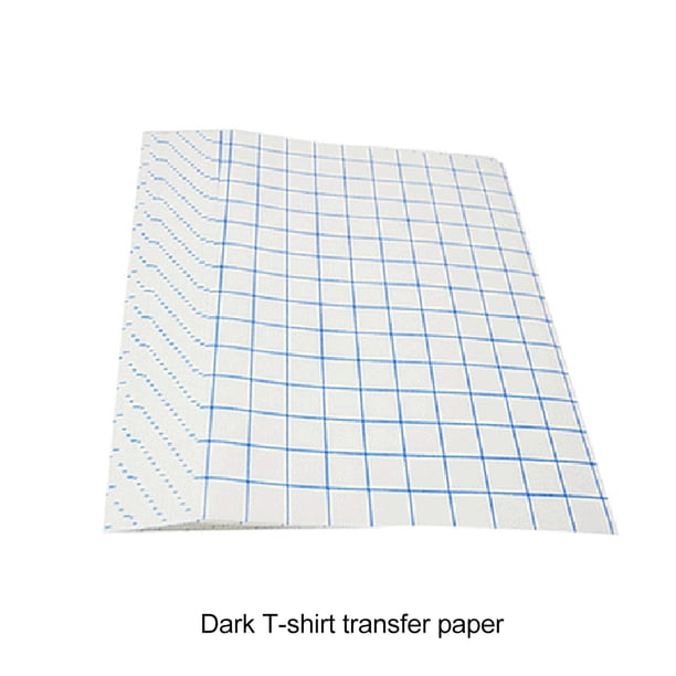 Aooower Inkjet Printable Iron On Heat Transfer Paper For Dark Light Fabrics 8x11 To Print For T Shirts Diy Projects 10 Sheets Walmart Com
