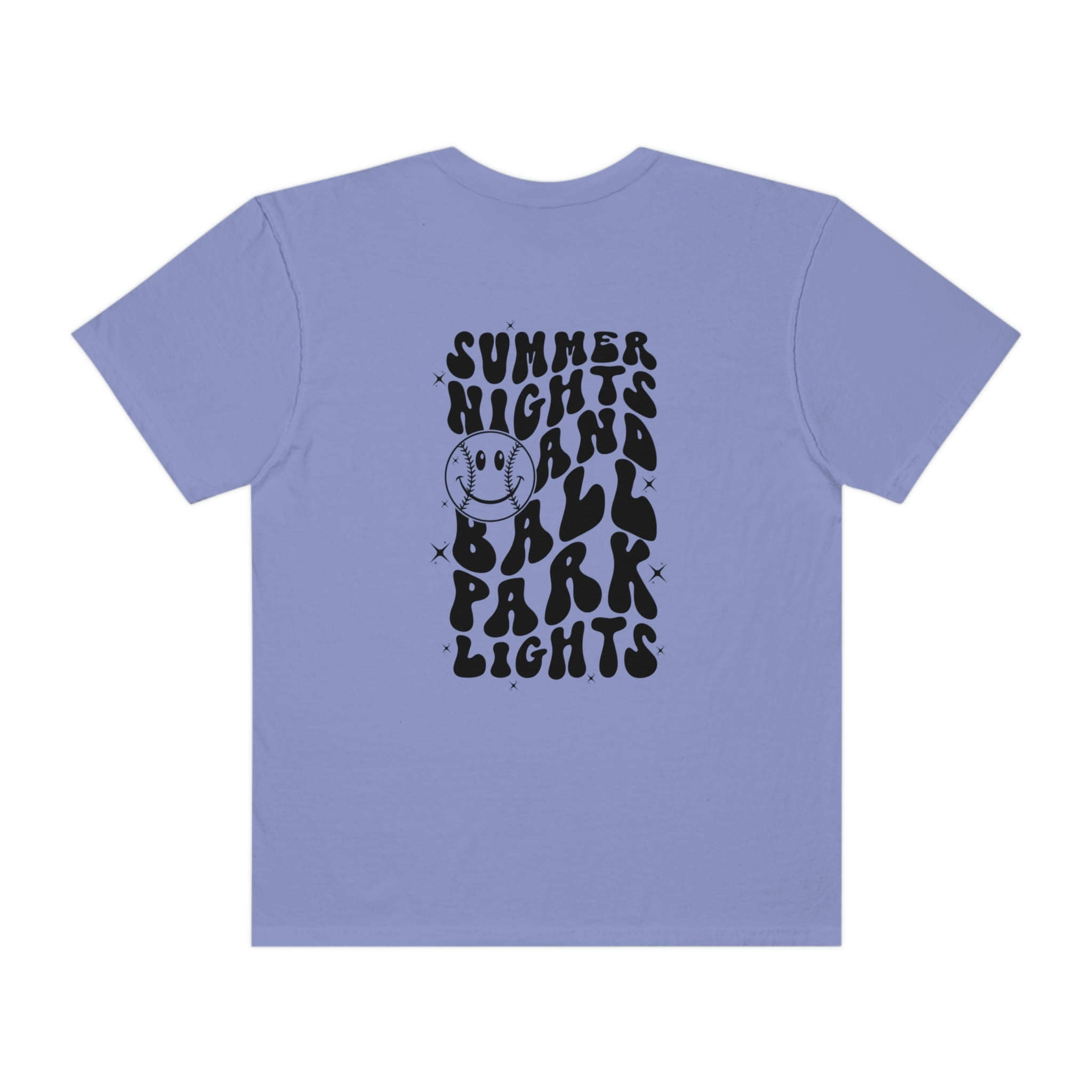 Summer Nights and Ball Park Lights, Baseball Mom Tee, Baseball Shirt, Mom Ball Tee