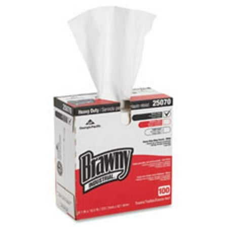 Georgia-Pacific  Brawny Industrial Wipers, 500 Per Carton