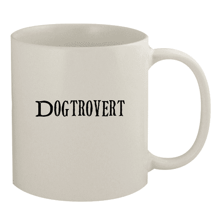 

Dogtrovert - 11oz Ceramic White Coffee Mug