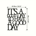 thumbnail image 3 of Positive - Message Metal Wall Art - Office and Home Decoration, 3 of 6