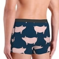 thumbnail image 3 of KLL Pig 1 Men's Cotton Boxer Briefs Underwear-Small, 3 of 8