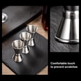 thumbnail image 4 of Uds doble cóctel Jigger, barra de acero inoxidable medidor Jigger cóctel Alcohol herramientas de medición para barman Bartending, 4 of 7