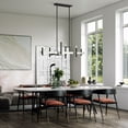 thumbnail image 5 of Livex Lighting - Denmark - 6 Light Chandelier in Mid Century Modern Style - 7.25, 5 of 14