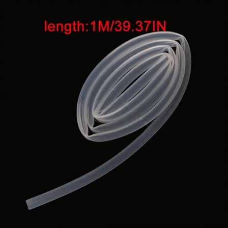 6mm x 8mm OD Food Grade Silicone Tube Flexible Hose Pipe