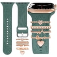thumbnail image 2 of LYMAYTER Rhinestone Watch Band Decorative Ring Set Watch Band Decorative Ring - Creative, Shiny Rhinestones, for Wrist Belt, 2 of 6