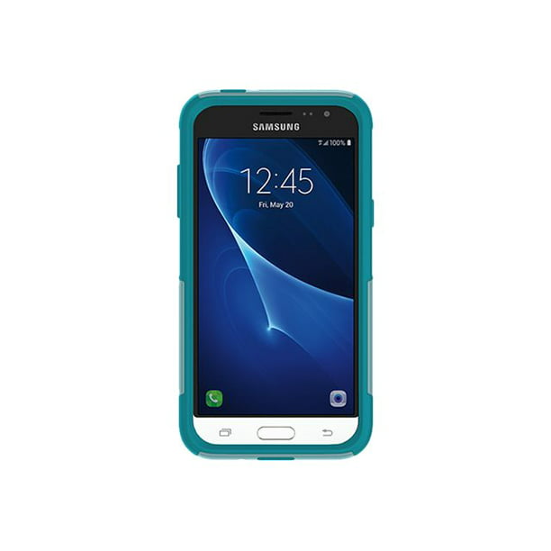 aanpassen Associëren Schrikken OtterBox Commuter Series - Back cover for cell phone - polycarbonate,  synthetic rubber - aqua sky - 9.7" - for Samsung Galaxy J3 (2016), J3 V -  Walmart.com