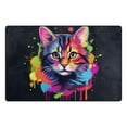 thumbnail image 2 of Cat Colorful Area Rug Washable Floor Carpet Mat 60 x 39 inch for Bedroom Living Room Kids Room Home Decor, 2 of 7