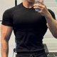 thumbnail image 4 of Ceisia Men's Slim Fit Seamless Athletic T-Shirts, Breathable Moisture-Wicking Training Tops for Running & Fitness (Multi-Color Options) Gifts, 4 of 9