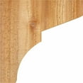 thumbnail image 3 of 4"W x 10"D x 10"H Monterey Rough Sawn Corbel, Western Red Cedar, 3 of 9