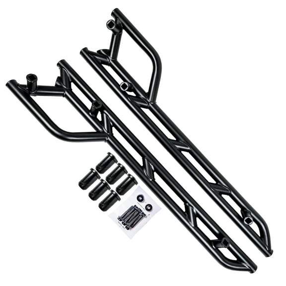 Polaris HD Extreme Kick-Out Rock Sliders, 2-Seat | 2884495-458