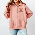 thumbnail image 5 of Embroidered Howdy Pumpkin - Women's Quarter Zip Fleece, 5 of 12