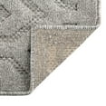 thumbnail image 5 of Unique Loom Outdoor Trellis Textured Collection Area Rug - Spatial (6' x 9' Rectangle Grey/Gray), 5 of 9
