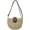 Beige, variant on Woven Saddle Bag for Women - Versatile Casual Commute Crossbody Straw Bag, Adjustable Strap, 9.1x2.8x7.9 Inches
