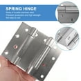 thumbnail image 3 of HEALEEP Stainless Steel Hinges for Gates Construction DIY Enthusiasts 1 Pair 4.79X3.93X0.67in, 3 of 6