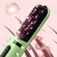 thumbnail image 4 of Plancha de pelo inalámbrica ABS con cepillo, recargable por USB, 4 temperaturas, iones negativos, apagado automático a los 30 minutos, mini portátil para viajar, para mujeres y todo tipo de cabello, 4 of 5