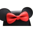 thumbnail image 4 of YOUI-GIFTS Little Girls Cute Bowknot Crossbody Purse Cartoon Mouse Ear Shoulder Handbag with Pompoms, 4 of 7